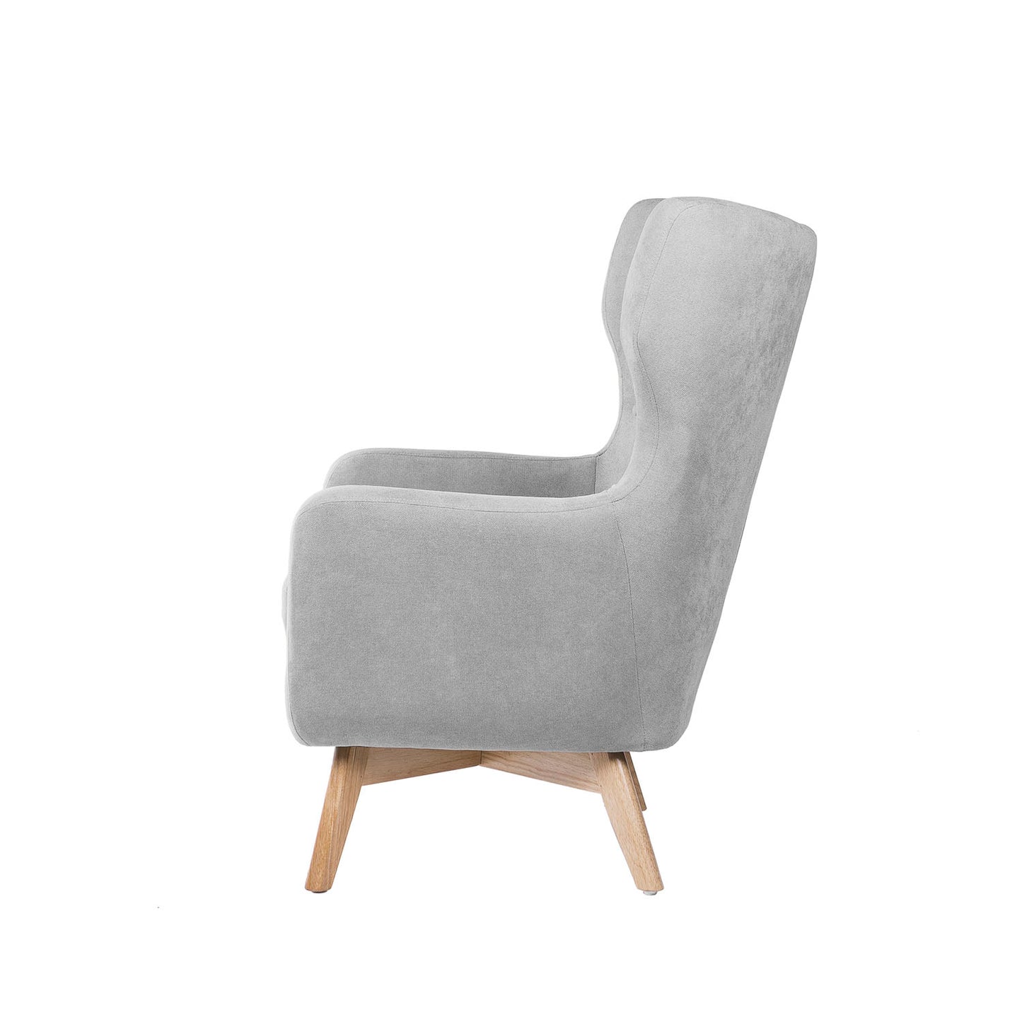 FAUTEUIL LISBONNE GRIS CLAIR
