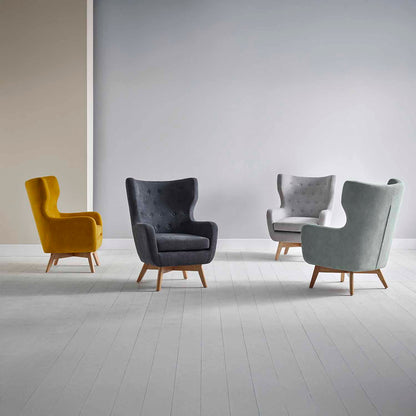 FAUTEUIL LISBONNE GRIS CLAIR