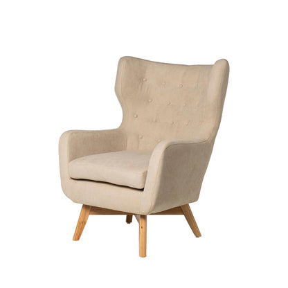 FAUTEUIL LISBONNE BEIGE